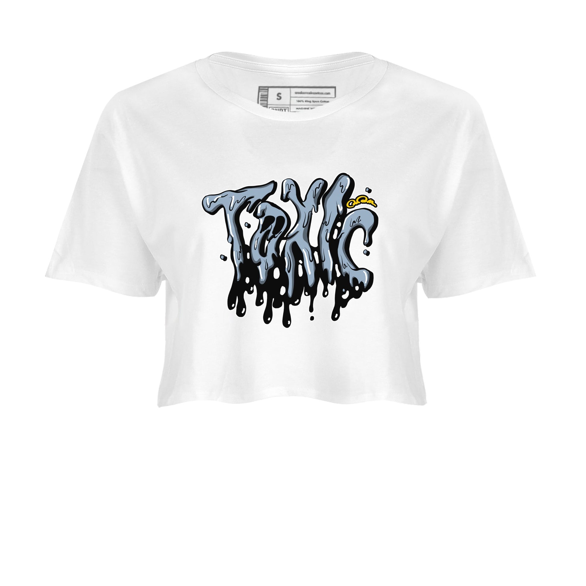 Air Jordan 13 Blue Grey shirt to match jordans Toxic sneaker tees AJ13 Blue Grey SNRT Sneaker Release Tees White 2 crop length shirt