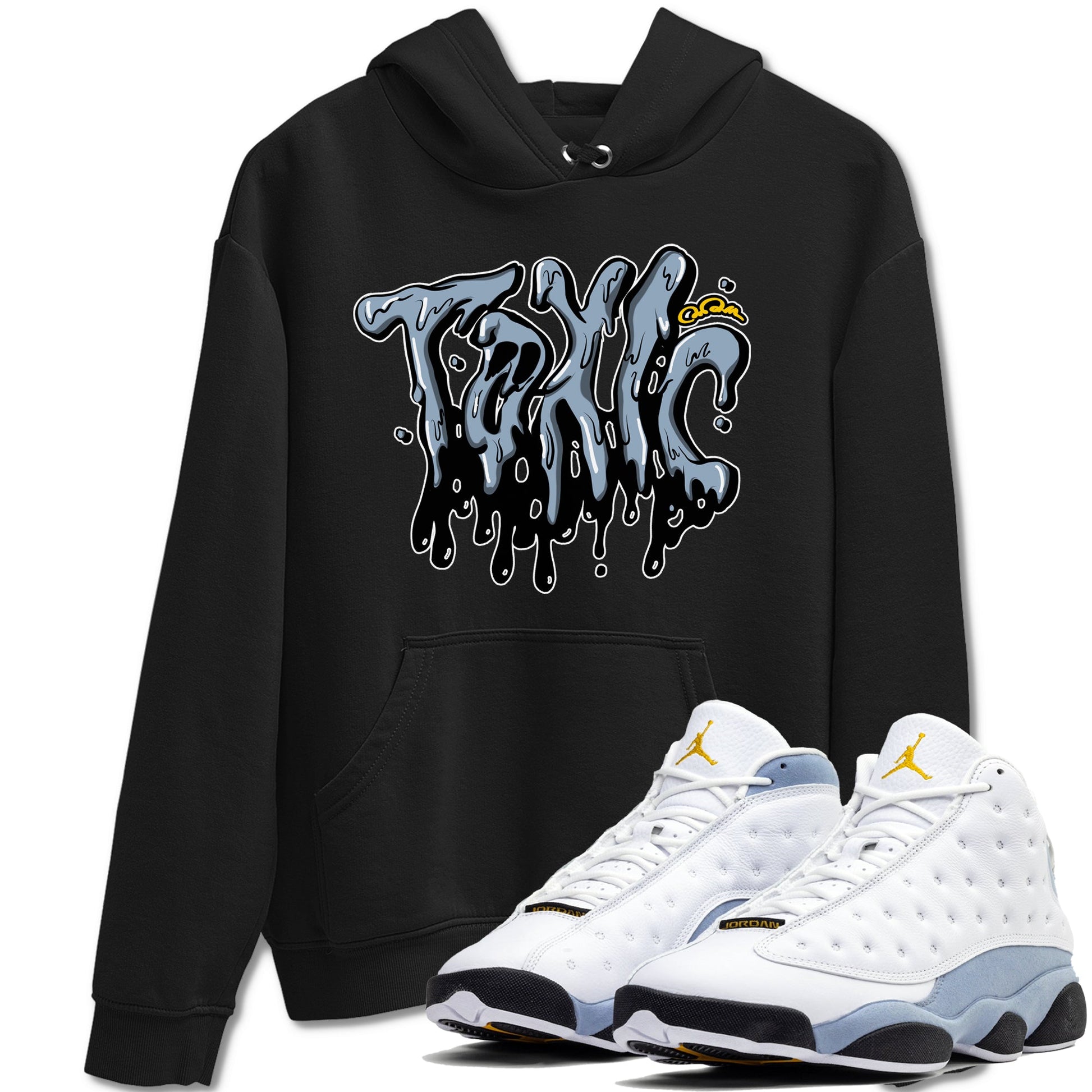 Air Jordan 13 Blue Grey shirt to match jordans Toxic sneaker tees AJ13 Blue Grey SNRT Sneaker Release Tees unisex cotton Black 1 crew neck shirt