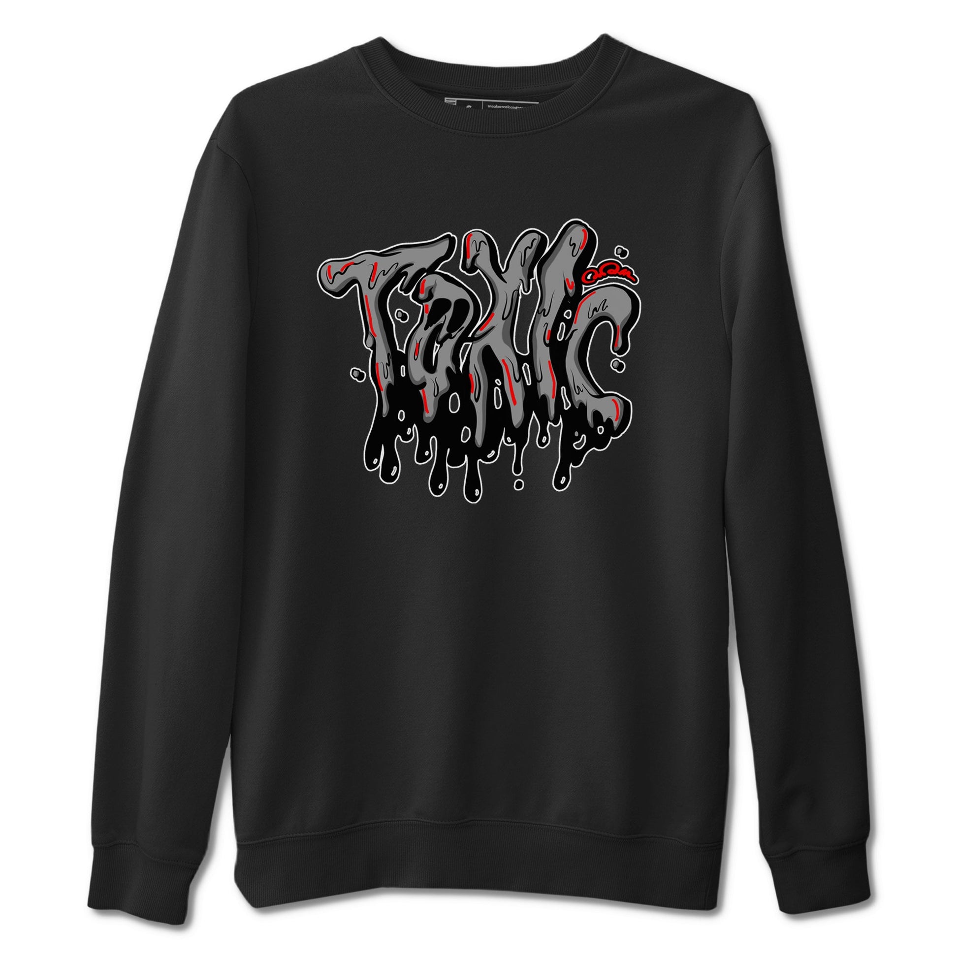 Air Jordan 4 Bred Reimagined shirt to match jordans Toxic sneaker tees AJ4 Bred Reimagined SNRT Sneaker Release Tees unisex cotton Black 2 crew neck shirt