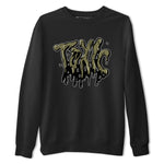Air Jordan 4 Medium Olive shirt to match jordans Toxic sneaker tees AJ4Medium Olive SNRT Sneaker Release Tees Unisex Black 2 T-Shirt