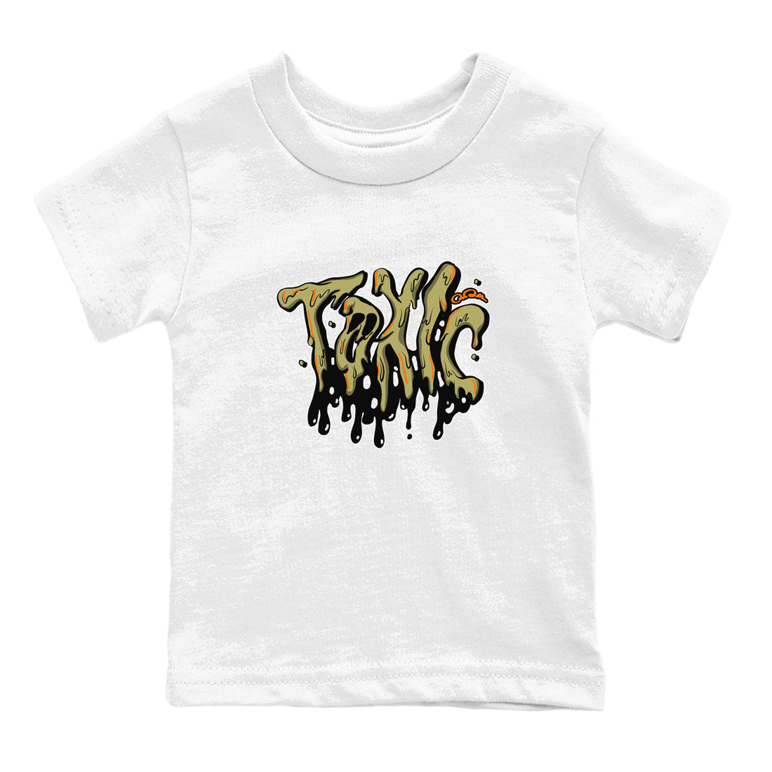Air Jordan 5 Olive shirt to match jordans Toxic sneaker tees AJ5 Olive SNRT sneaker release tees baby toddler White 2 cotton Shirt