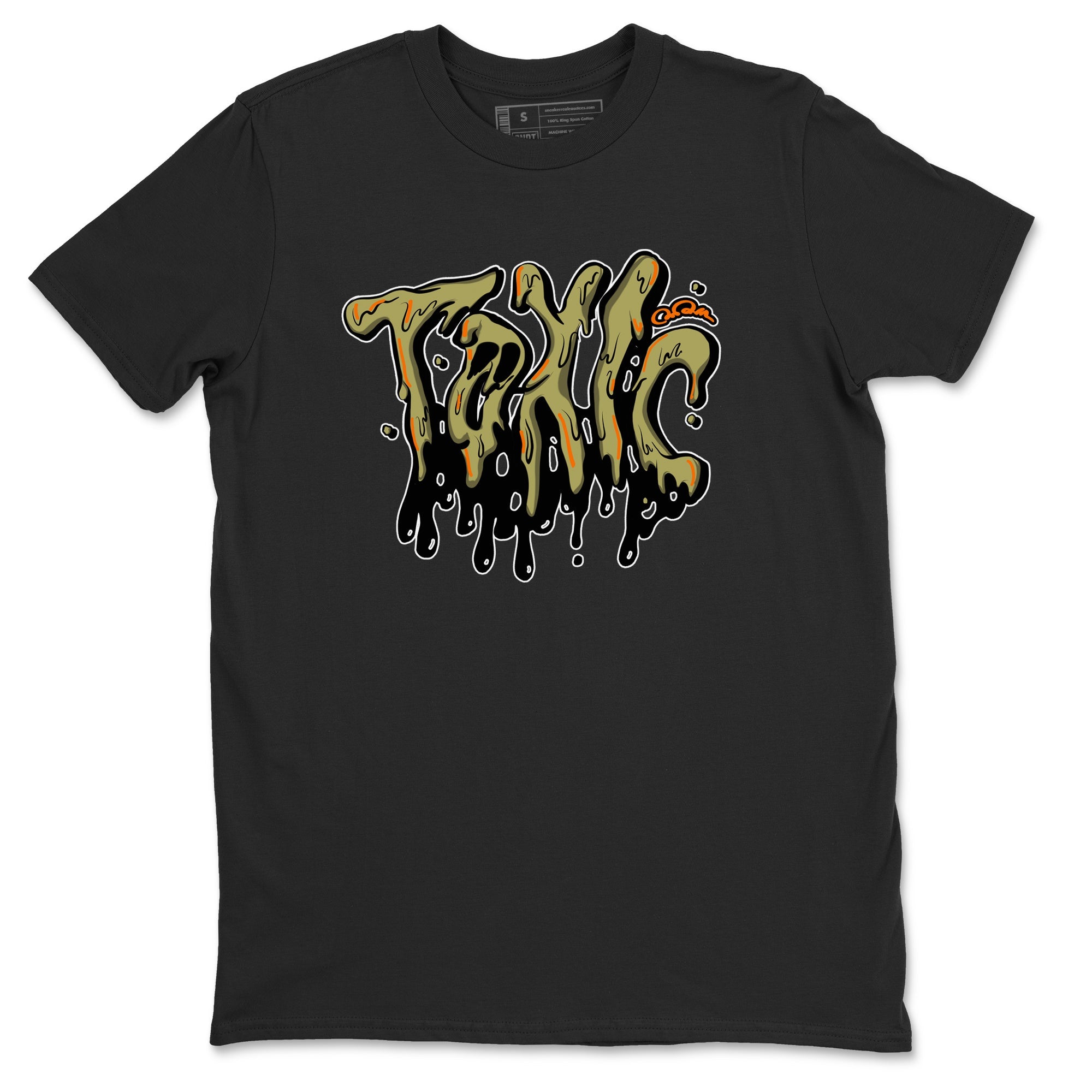 Air Jordan 5 Olive shirt to match jordans Toxic sneaker tees AJ5 Olive SNRT Sneaker Release Tees unisex cotton Black 2 crew neck shirt