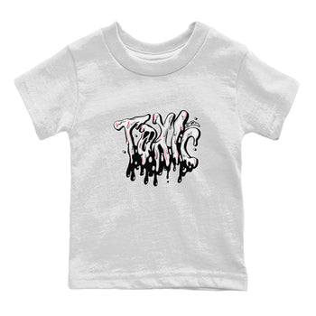Air Jordan 7 Infrared Sneaker Match Tees Toxic Sneaker Tees AJ7 Infrared Sneaker Release Tees Kids Shirts White 2