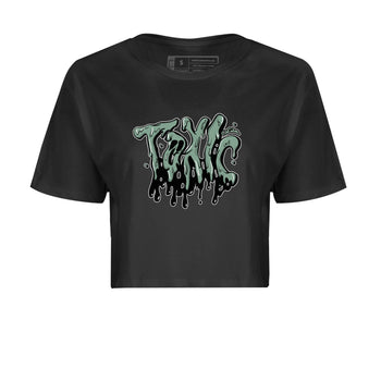 Dunk Mica Green Sneaker Match Tees Toxic Sneaker Tees Dunk Low Mica Green Sneaker Release Tees Women's Shirts Black 2
