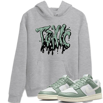 Dunk Mica Green Sneaker Match Tees Toxic Sneaker Tees Dunk Low Mica Green Sneaker Release Tees Unisex Shirts Heather Grey 1