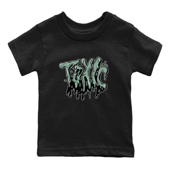 Dunk Mica Green Sneaker Match Tees Toxic Sneaker Tees Dunk Low Mica Green Sneaker Release Tees Kids Shirts Black 2
