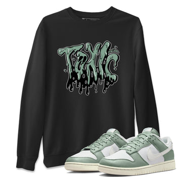 Dunk Mica Green Sneaker Match Tees Toxic Sneaker Tees Dunk Low Mica Green Sneaker Release Tees Unisex Shirts Black 1