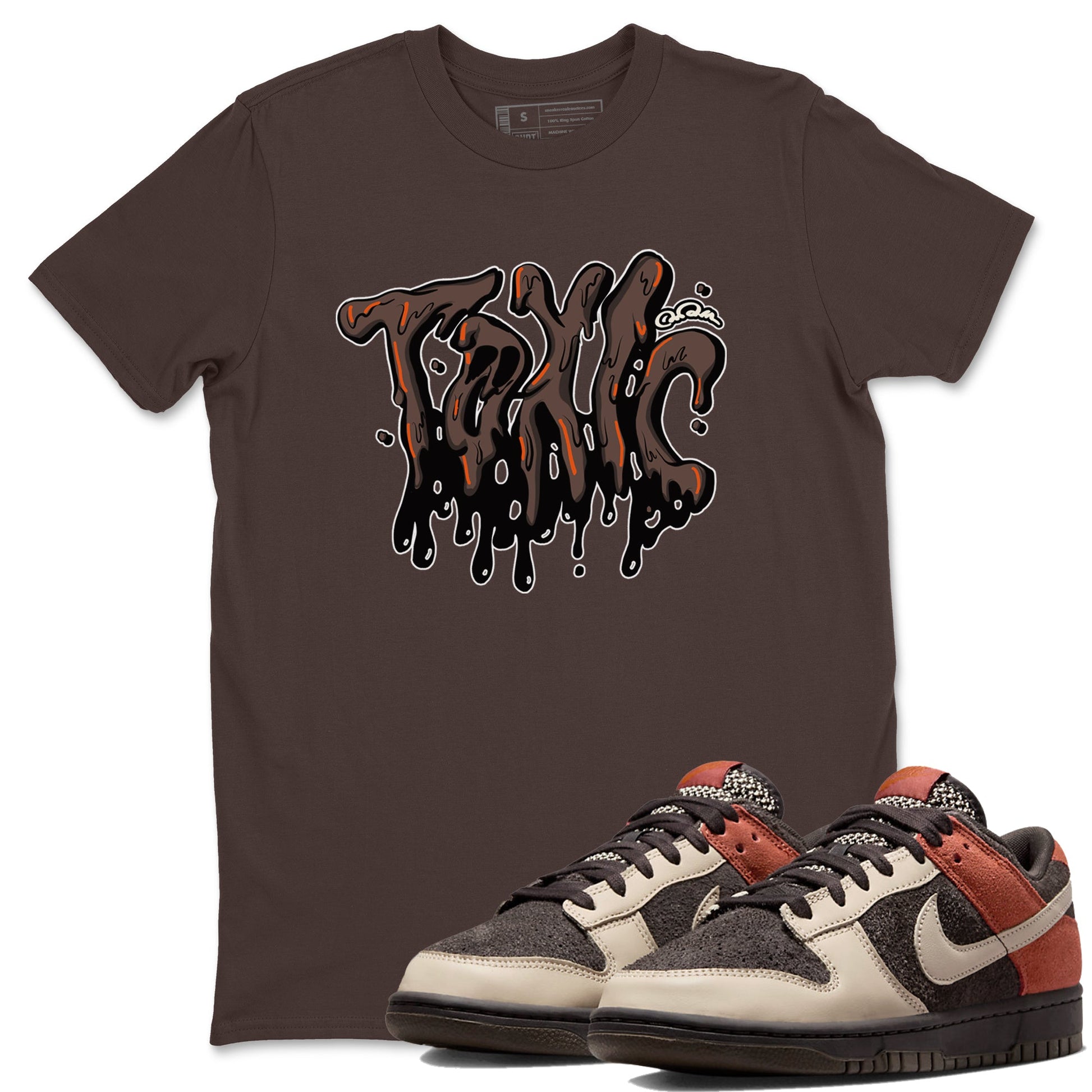 Dunk Red Panda shirt to match jordans Toxic sneaker tees Nike Dunk LowRed Panda SNRT Sneaker Release Tees Unisex Dark Chocolate 1 T-Shirt