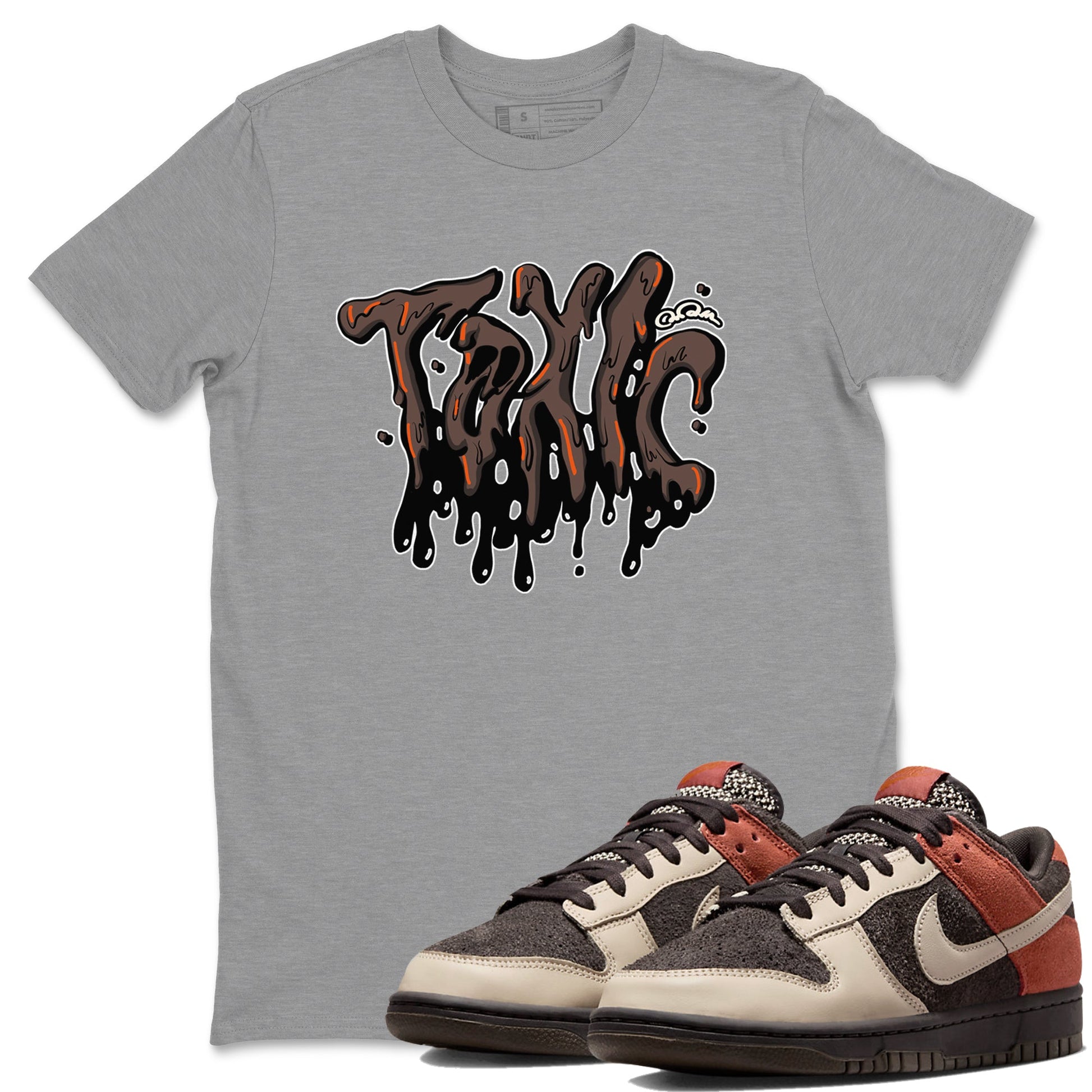 Dunk Red Panda shirt to match jordans Toxic sneaker tees Nike Dunk LowRed Panda SNRT Sneaker Release Tees Unisex Heather Grey 1 T-Shirt