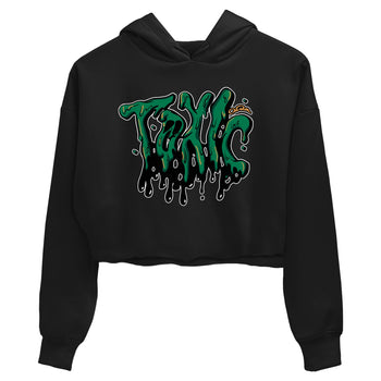 Samba Collegiate Green Gum shirt to match jordans Toxic sneaker tees Adidas Green Gum SNRT Sneaker Release Tees Black 2 Crop T-Shirt