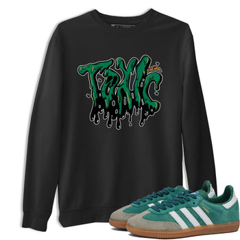 Samba Collegiate Green Gum shirt to match jordans Toxic sneaker tees Adidas Green Gum SNRT Sneaker Release Tees Unisex Black 1 T-Shirt