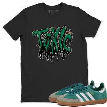 Samba Collegiate Green Gum shirt to match jordans Toxic sneaker tees Adidas Green Gum SNRT Sneaker Release Tees Unisex Black 1 T-Shirt