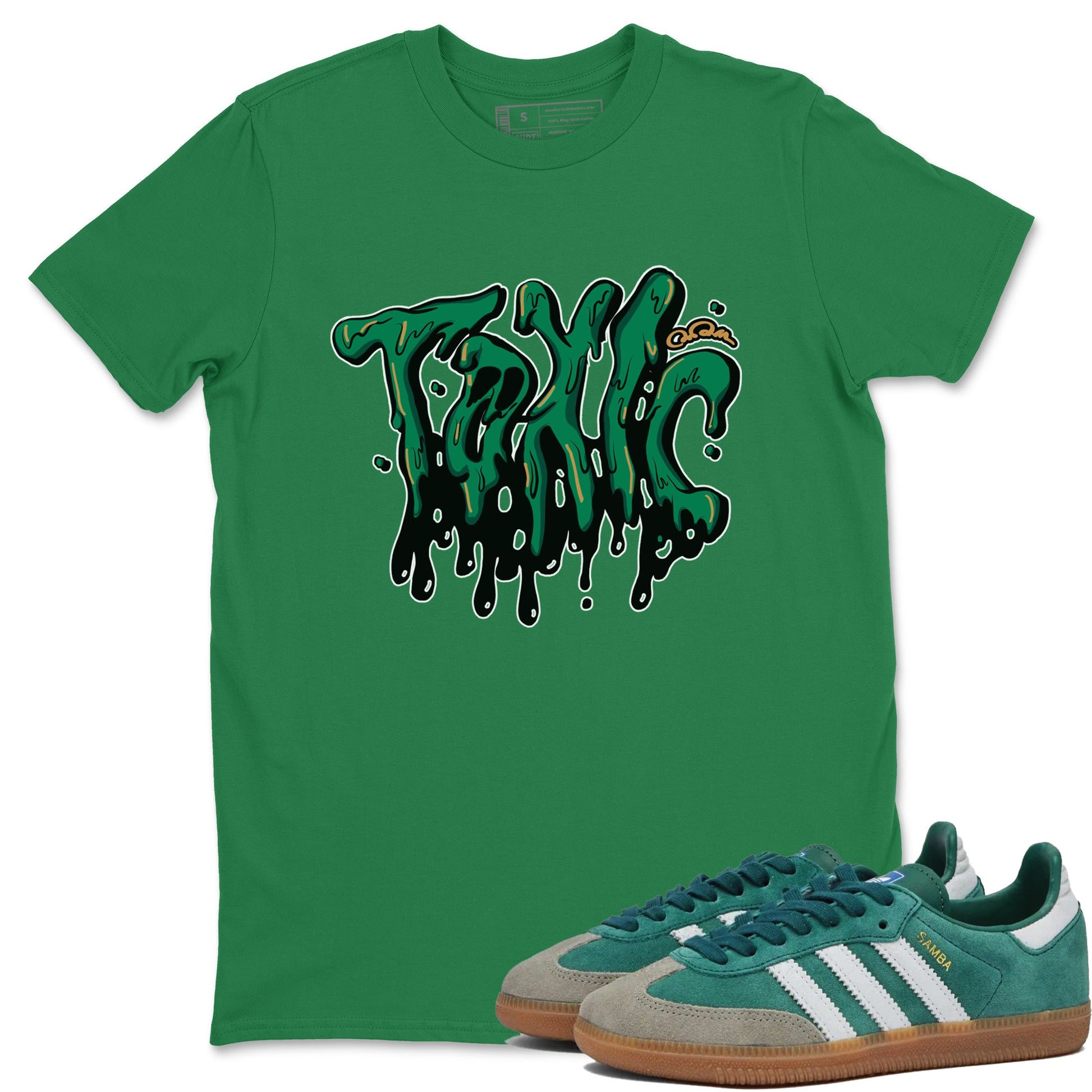Samba Collegiate Green Gum shirt to match jordans Toxic sneaker tees Adidas Green Gum SNRT Sneaker Release Tees Unisex Kelly Green 1 T-Shirt