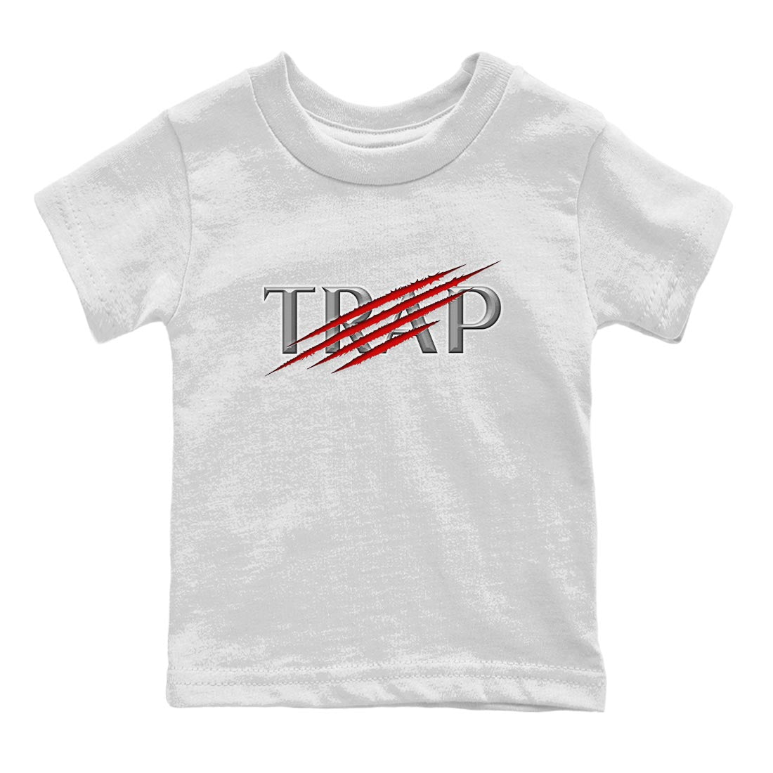 AJ13 Wolf Grey Sneaker Match Tees Trap Sneaker Tees Air Jordan 13 Wolf Grey SNRT Sneaker Release Tees Kids Shirts White 2