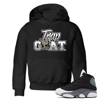 Air Jordan 13 Black Flint Trap Goat Baby and Kids Sneaker Tees Air Jordan 13 Black Flint Kids Sneaker Tees Washing and Care Tip