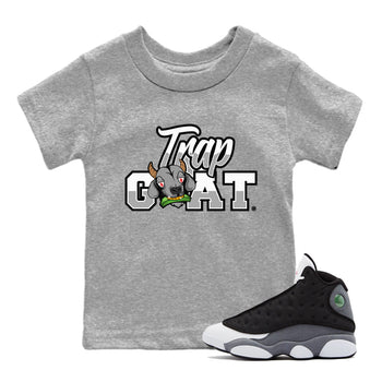 Air Jordan 13 Black Flint Trap Goat Baby and Kids Sneaker Tees Air Jordan 13 Black Flint Kids Sneaker Tees Size Chart