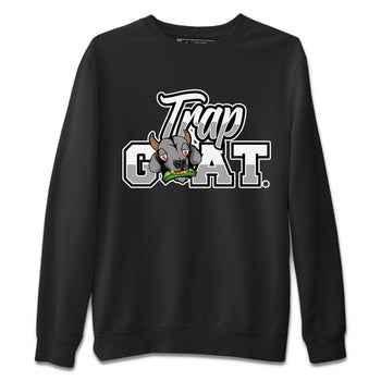 Air Jordan 13 Black Flint Sneaker Match Tees Trap Goat Sneaker Tees Air Jordan 13 Black Flint Sneaker Release Tees Unisex Shirts Black 2