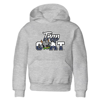 Jordan 5 Retro Midnight Navy shirt to match jordans Trap Goat sneaker tees Air Jordan 5 Midnight Navy SNRT Sneaker Release Tees Baby Toddler Heather Grey 2 T-Shirt