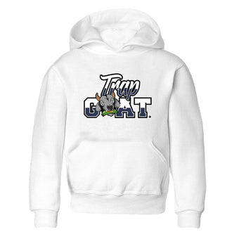 Jordan 5 Retro Midnight Navy shirt to match jordans Trap Goat sneaker tees Air Jordan 5 Midnight Navy SNRT Sneaker Release Tees Baby Toddler White 2 T-Shirt