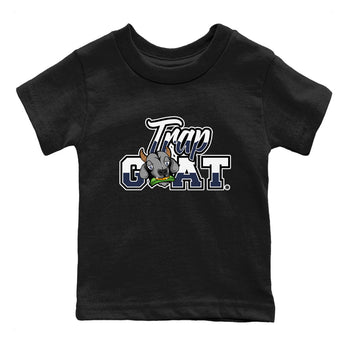Jordan 5 Retro Midnight Navy shirt to match jordans Trap Goat sneaker tees Air Jordan 5 Midnight Navy SNRT Sneaker Release Tees Baby Toddler Black 2 T-Shirt