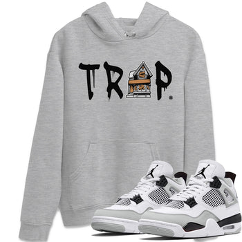 Jordan 4 Military Black Sneaker Match Tees Trap House Sneaker Tees Jordan 4 Military Black Sneaker Release Tees Unisex Shirts