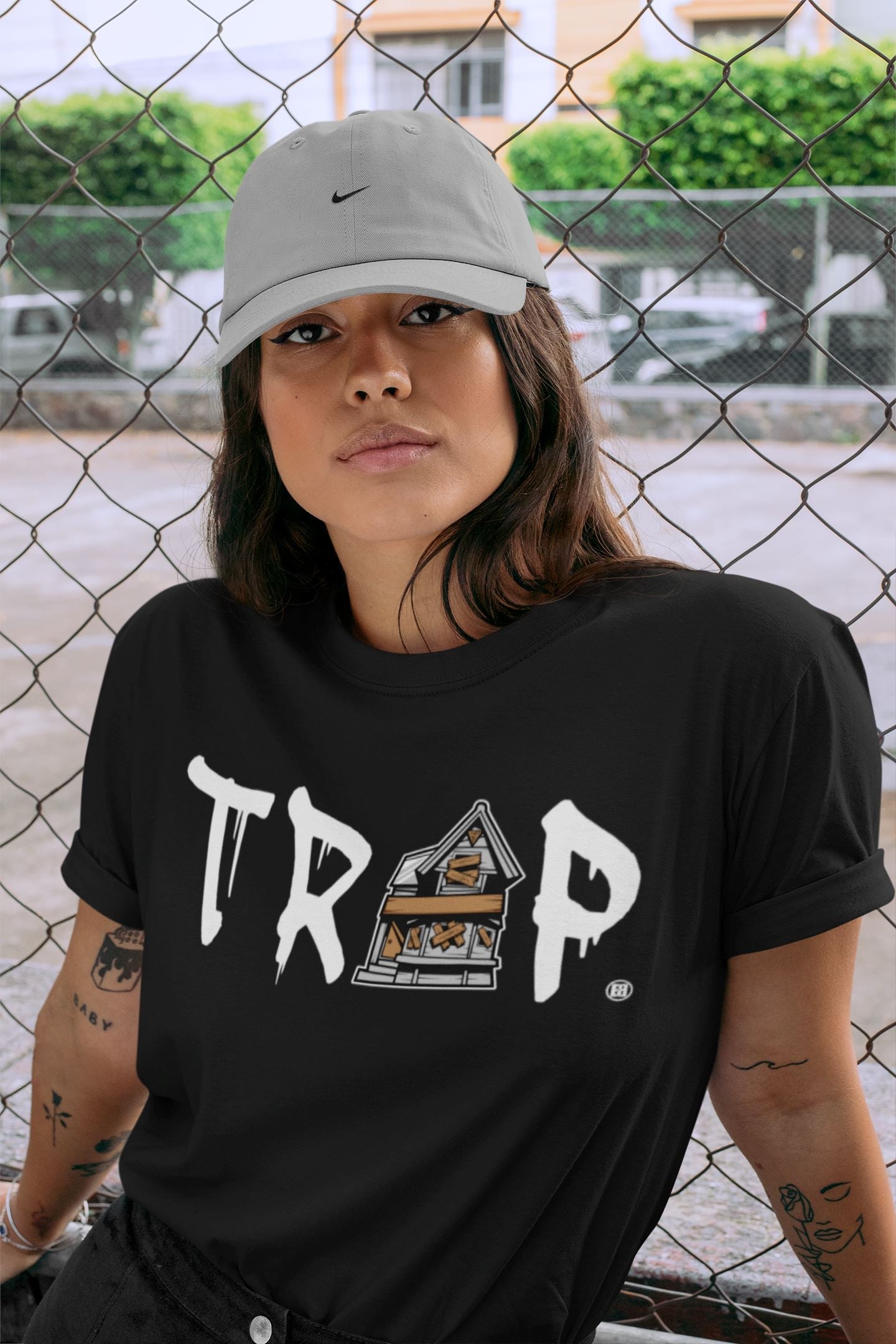 Jordan 4 Military Black Sneaker Match Tees Trap House Sneaker Tees Jordan 4 Military Black Sneaker Release Tees Unisex Shirts