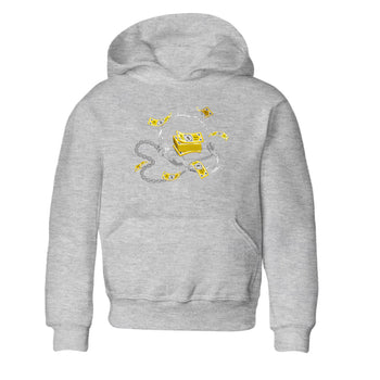 Air Jordan 1 Yellow Ochre shirt to match jordans Trap Money sneaker tees AJ1 Yellow Ochre SNRT sneaker release tees baby toddler Heather Grey 2 cotton Shirt