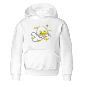 Air Jordan 1 Yellow Ochre shirt to match jordans Trap Money sneaker tees AJ1 Yellow Ochre SNRT sneaker release tees baby toddler White 2 cotton Shirt