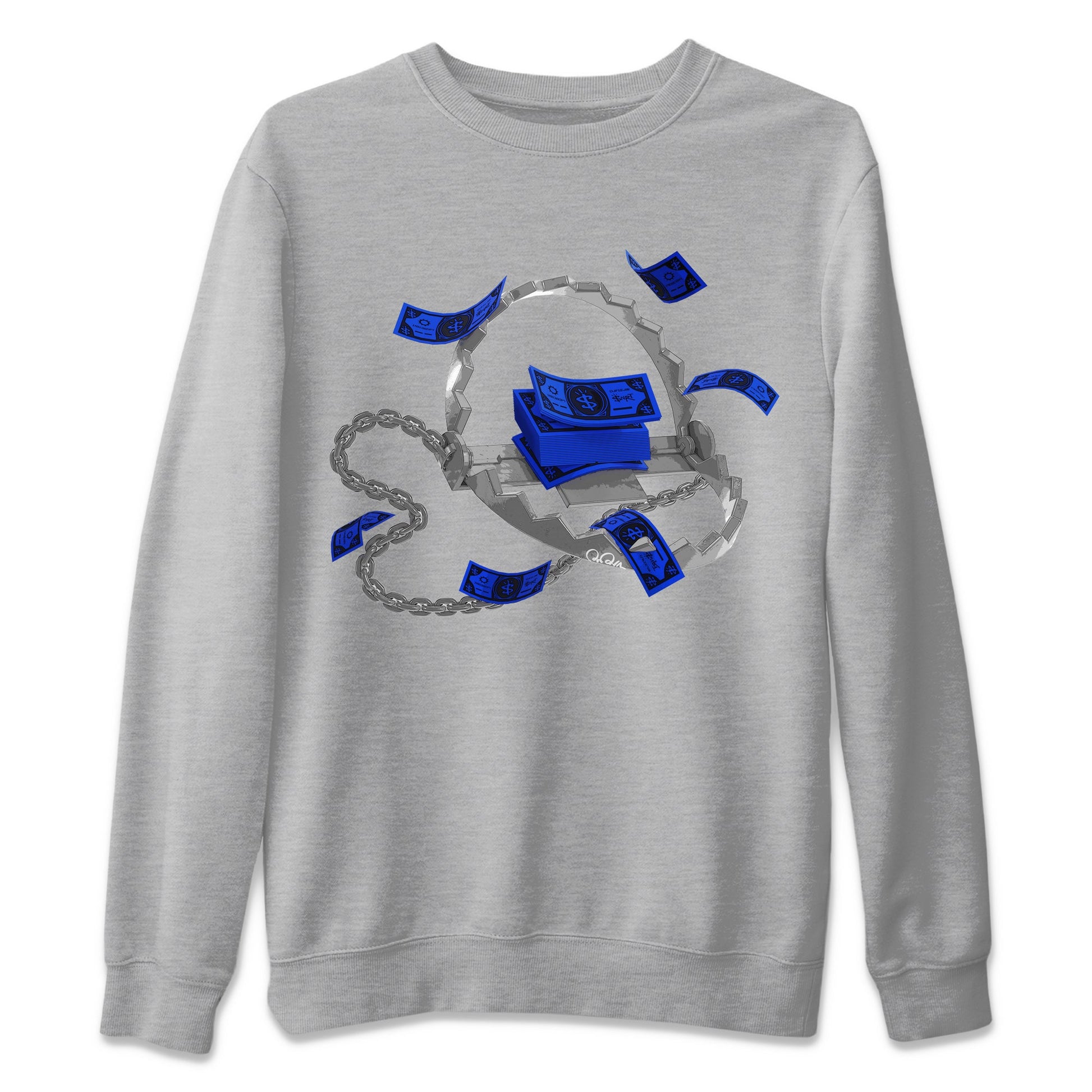 Air Jordan 14 Laney Sneaker Match Tees Trap Money Sneaker Tees AJ14 Laney Sneaker Release Tees Unisex Shirts Heather Grey 2