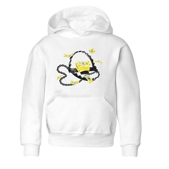 AJ4 Vivid Sulfur shirt to match jordans Trap Money sneaker tees Air Jordan 4 Vivid Sulfur SNRT sneaker release tees baby toddler White 2 cotton Shirt