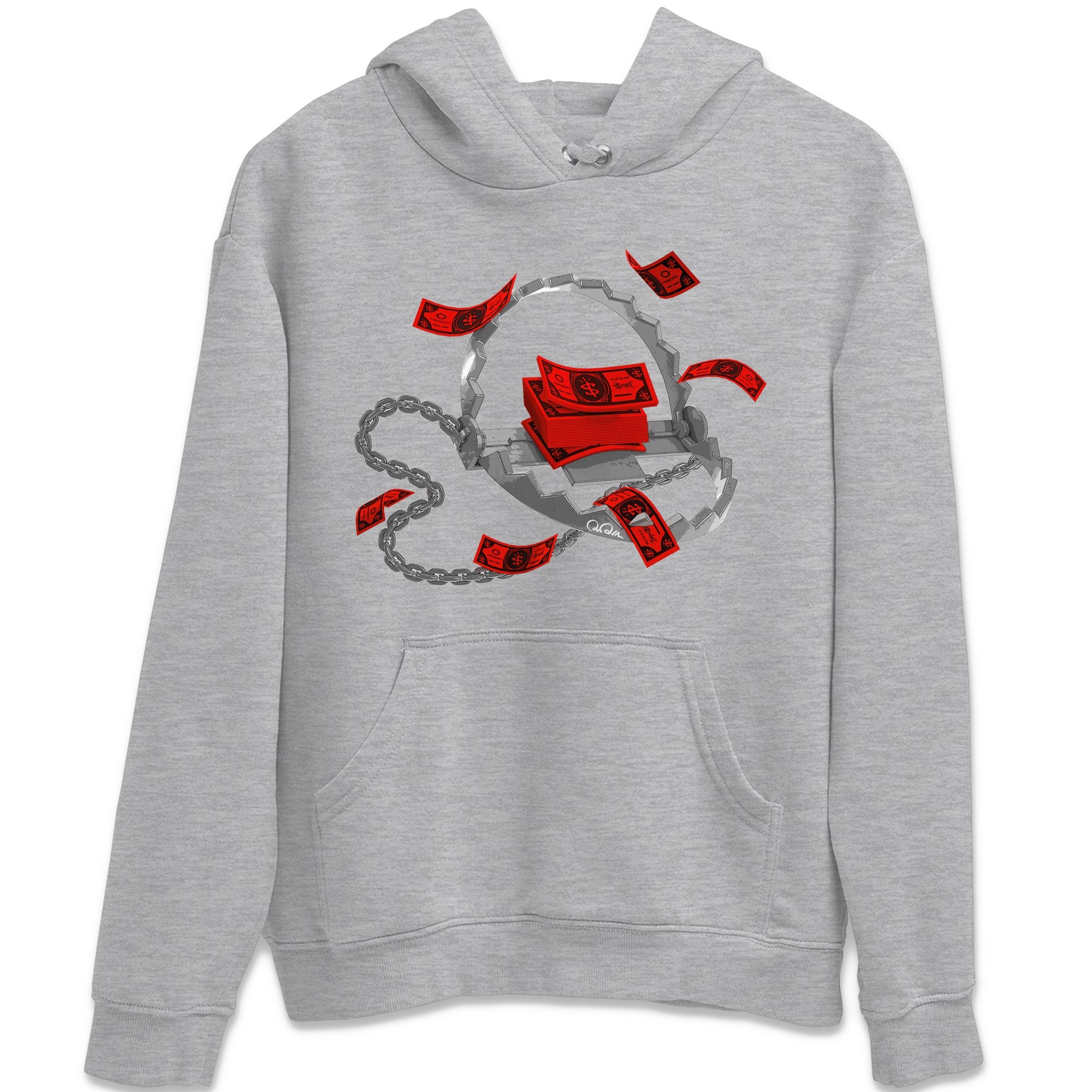Air Jordan 6 Toro Bravo Sneaker Match Tees Trap Money Sneaker Tees AJ6 Toro Bravo Sneaker Release Tees Unisex Shirts Heather Grey 2