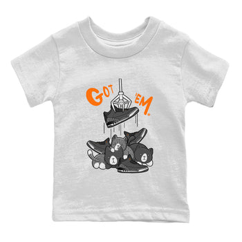 3s Fear shirt to match jordans Treasure Hunter sneaker tees Air Jordan 3 Fear SNRT Sneaker Release Tees Baby Toddler White 2 T-Shirt