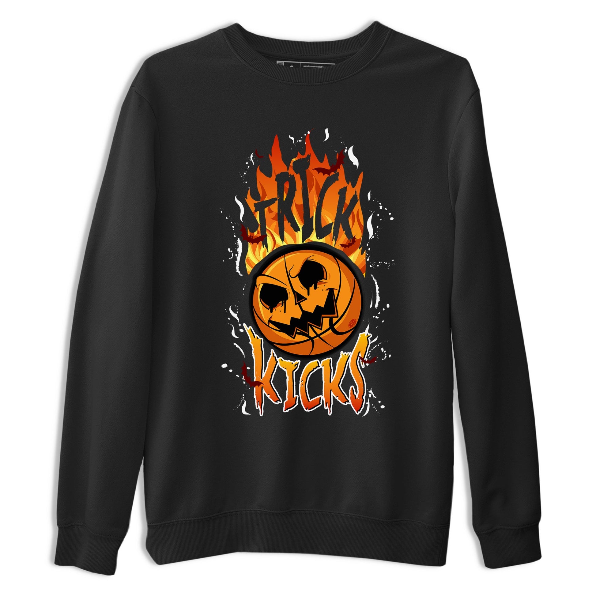 AJ1 Starfish shirt to match jordans Trick Or Kicks Halloween costume sneaker tees AJ1 Starfish SNRT Sneaker Tees Sneaker Matching Clothing Brand Unisex Sneaker Tee Black 2 T-Shirt