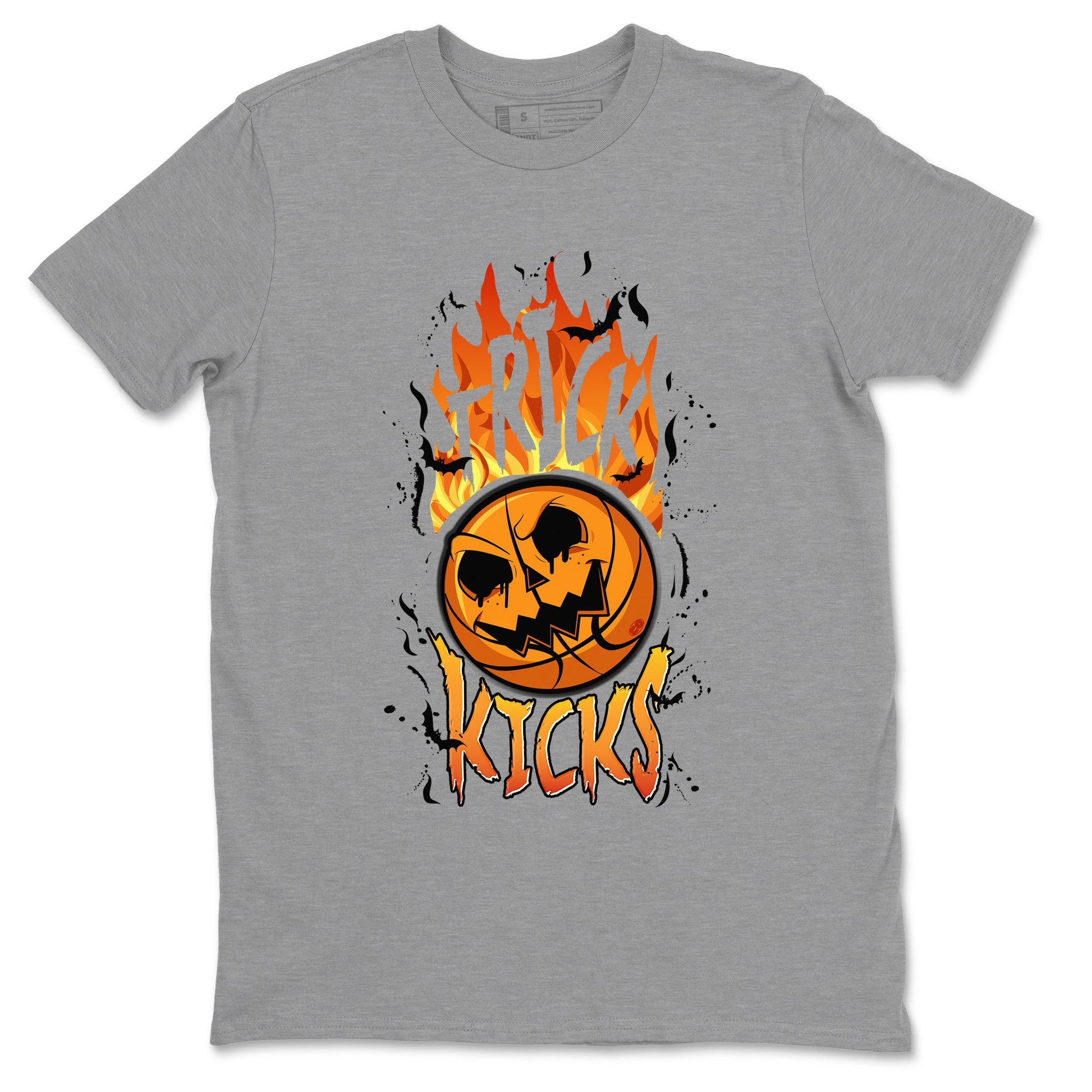 AJ1 Starfish shirt to match jordans Trick Or Kicks Halloween costume sneaker tees AJ1 Starfish SNRT Sneaker Tees Sneaker Matching Clothing Brand Unisex Sneaker Tee Heather Grey 2 T-Shirt