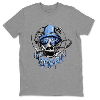 Jordan 5 UNC Jordan Shirts Trippin Mushroom Sneaker Tees AJ5 UNC SNRT Sneaker Tees Unisex Shirts Heather Grey 2