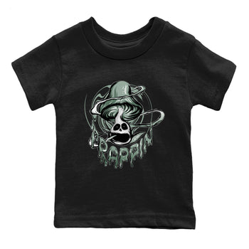 Dunk Mica Green Sneaker Match Tees Trippin Mushroom Sneaker Tees Dunk Low Mica Green Sneaker Release Tees Kids Shirts Black 2