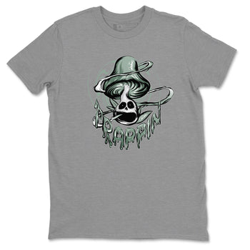 Dunk Mica Green Sneaker Match Tees Trippin Mushroom Sneaker Tees Dunk Low Mica Green Sneaker Release Tees Unisex Shirts Heather Grey 2