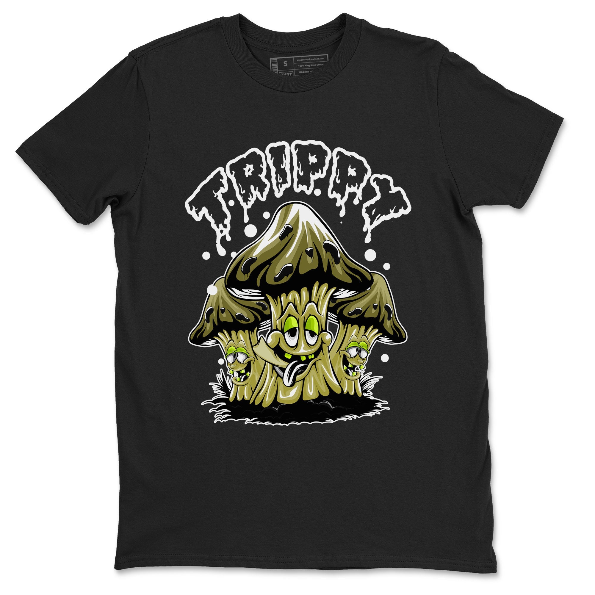 Air Jordan 1 Low X Travis Scott Golf X Olive shirt to match jordans Trippy sneaker tees Air Jordan 1 Travis Scott Golf Olive SNRT Sneaker Release Tees Unisex Black 2 T-Shirt