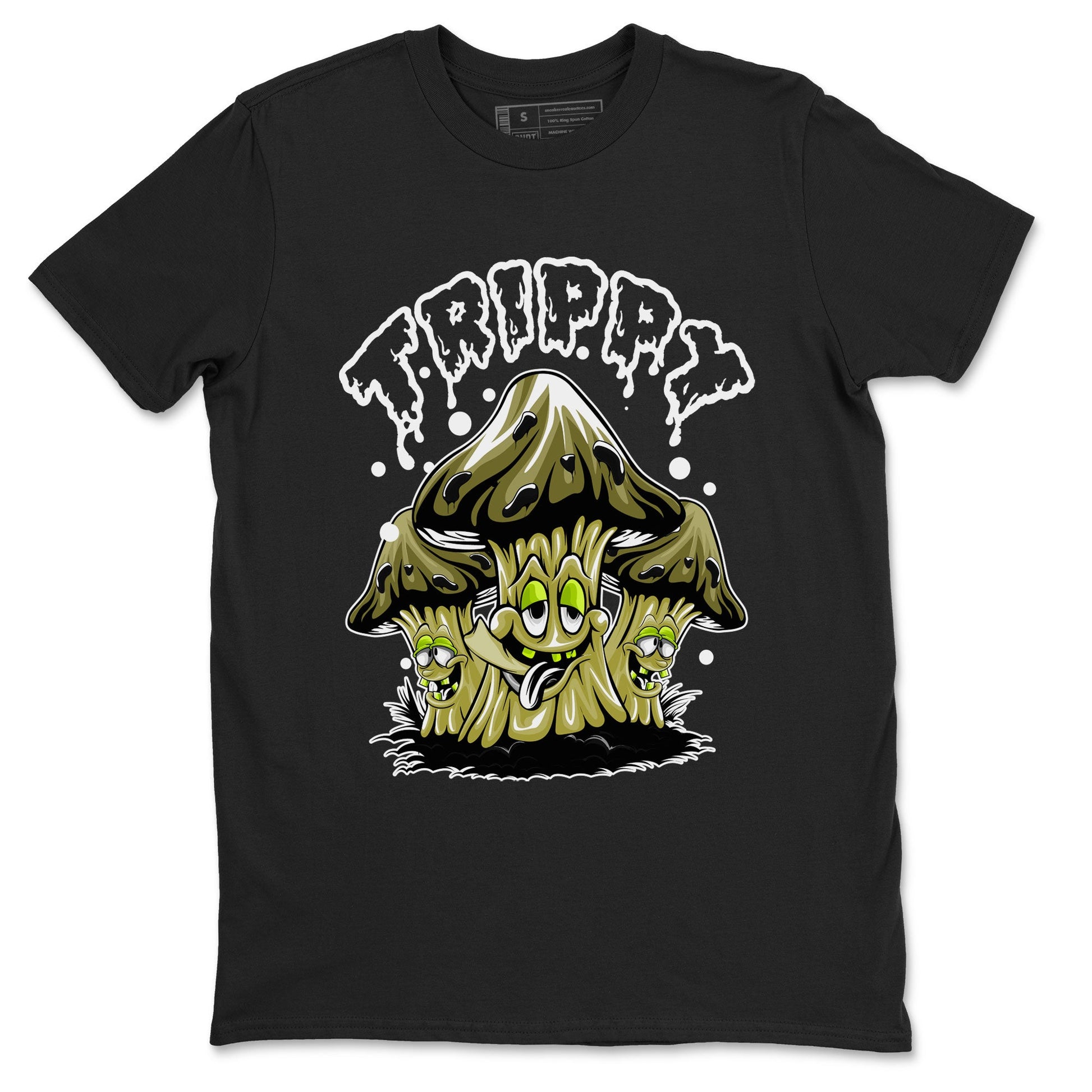 Air Jordan 1 Low X Travis Scott Golf X Olive shirt to match jordans Trippy sneaker tees Air Jordan 1 Travis Scott Golf Olive SNRT Sneaker Release Tees Unisex Black 2 T-Shirt