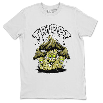 Air Jordan 1 Low X Travis Scott Golf X Olive shirt to match jordans Trippy sneaker tees Air Jordan 1 Travis Scott Golf Olive SNRT Sneaker Release Tees Unisex White 2 T-Shirt
