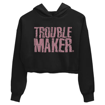Air Jordan 1 Mauve shirt to match jordans Trouble Maker sneaker tees 1s High OG Mauve SNRT Sneaker Tees Black 2 Crop T-Shirt