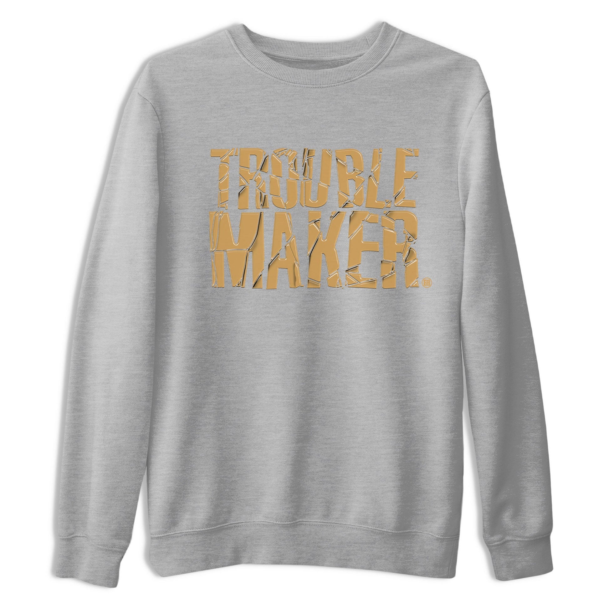 13s Wheat shirt to match jordans Trouble Maker sneaker release tees Air Jordan 13 Wheat SNRT Sneaker Tees Unisex Streetwear Clothing Heather Grey 2 T-Shirt