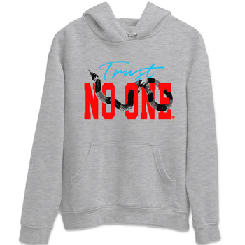 Jordan 1 Low UNC to Chicago shirt to match jordans Trust No One sneaker tees Air Jordan 1 UNC to Chicago SNRT Sneaker Release Tees Unisex Heather Grey 2 T-Shirt