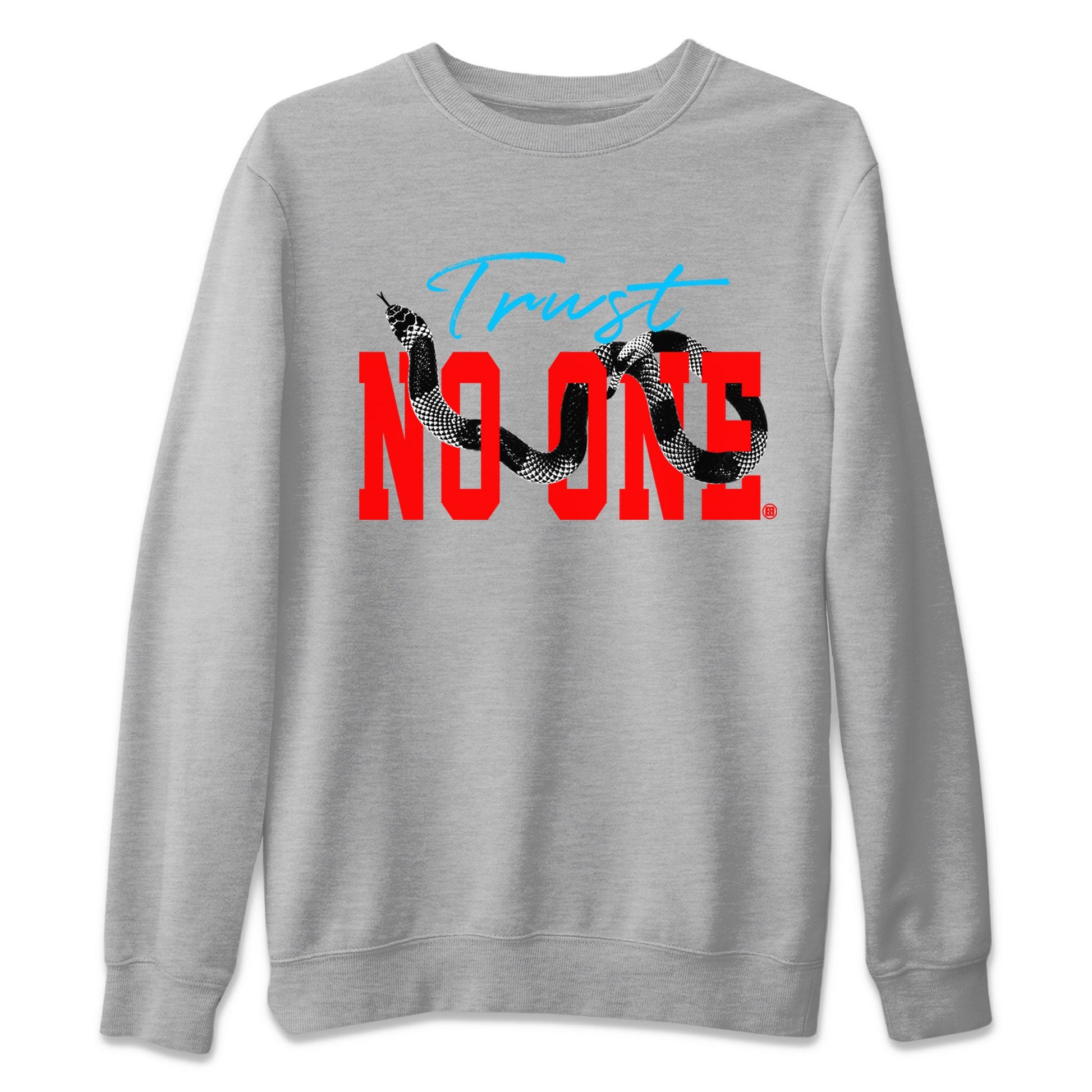 Jordan 1 Low UNC to Chicago shirt to match jordans Trust No One sneaker tees Air Jordan 1 UNC to Chicago SNRT Sneaker Release Tees Unisex Heather Grey 2 T-Shirt