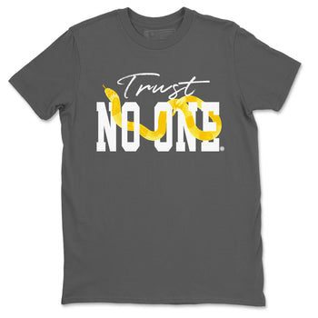 Air Jordan 11 Yellow Python Sneaker Match Tees Trust No One Sneaker Tees Air Jordan 11 Yellow Snakeskin Tee Unisex Shirts Cool Grey 2