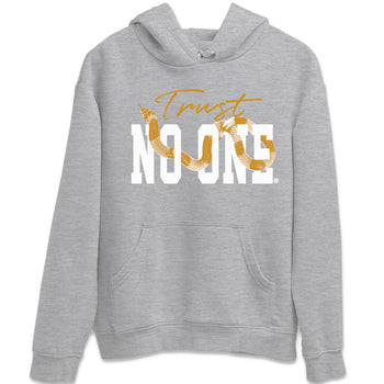 Jordan Retro 13 Wheat Sneaker Matching Tee Trust No One Sneaker Tees 13 Wheat Sneaker T-Shirt Unisex Shirts Heather Grey 2