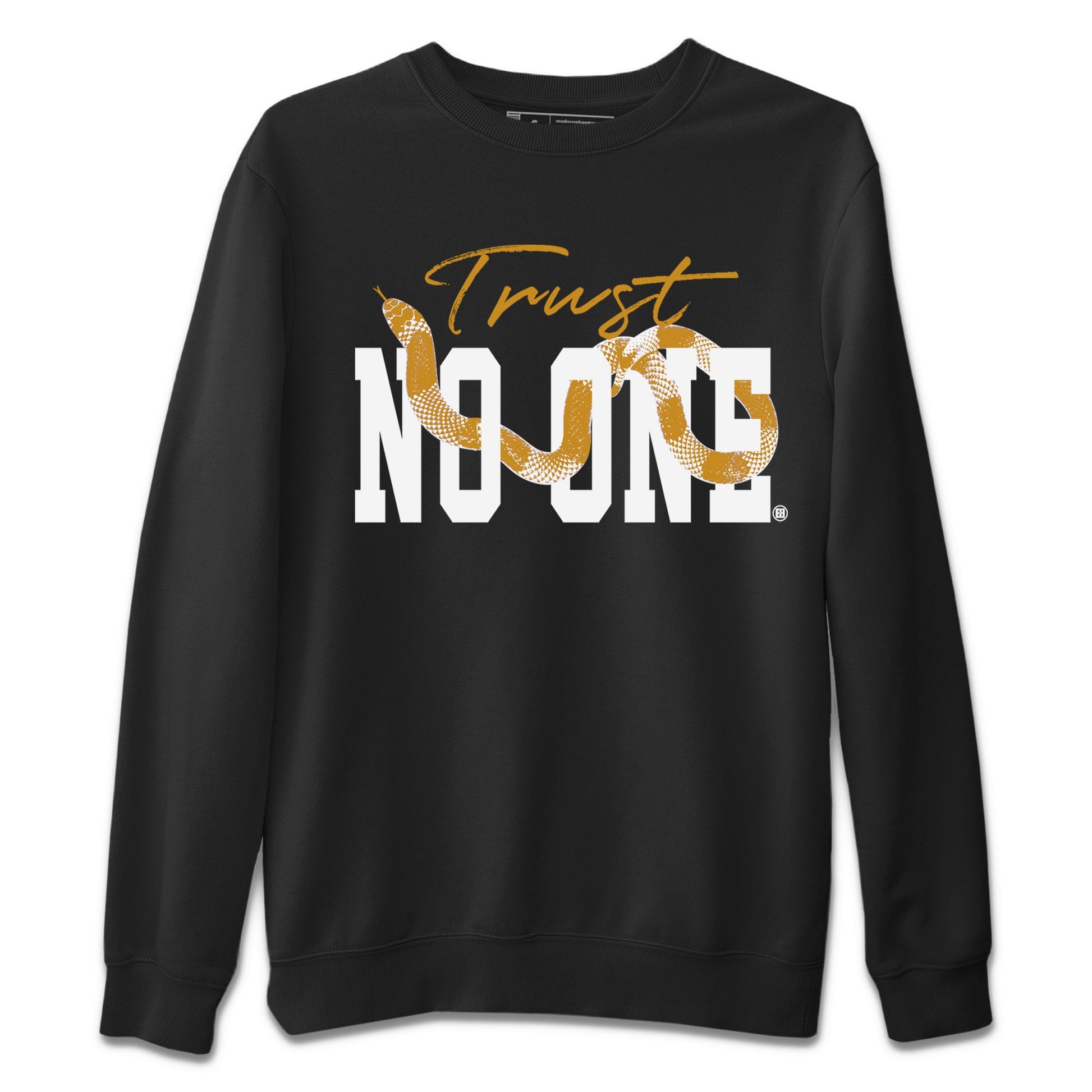 Jordan Retro 13 Wheat Sneaker Matching Tee Trust No One Sneaker Tees 13 Wheat Sneaker T-Shirt Unisex Shirts Black 2