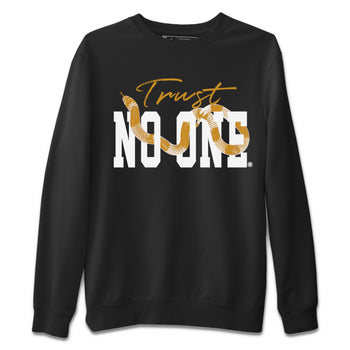 Jordan Retro 13 Wheat Sneaker Matching Tee Trust No One Sneaker Tees 13 Wheat Sneaker T-Shirt Unisex Shirts Black 2