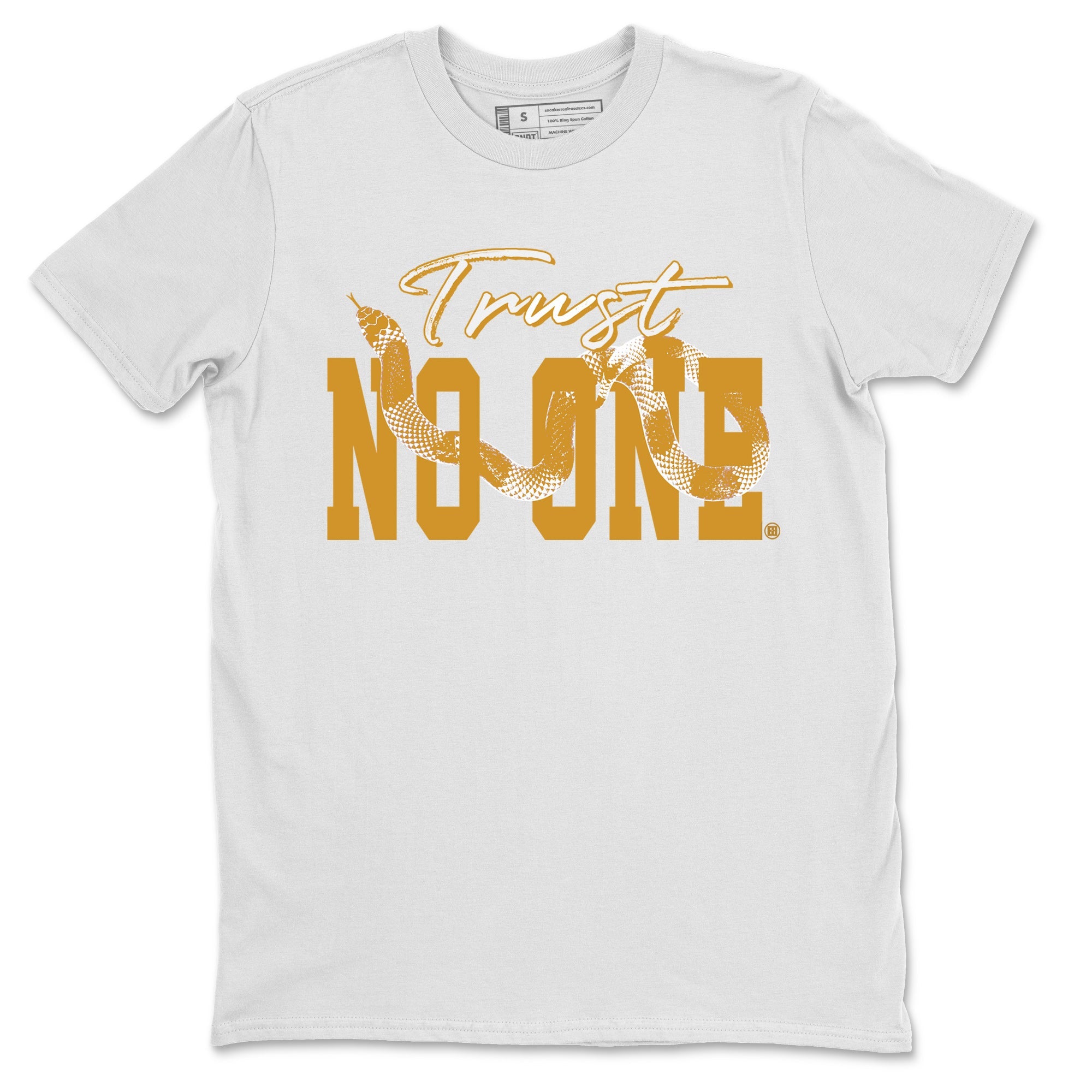 Jordan Retro 13 Wheat Sneaker Matching Tee Trust No One Sneaker Tees 13 Wheat Sneaker T-Shirt Unisex Shirts White 2