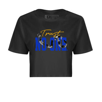 Air Jordan 14 Laney Sneaker Match Tees Trust No One Sneaker Tees Jordan 14 Laney Sneaker Release Tees Women's Shirts Black 2